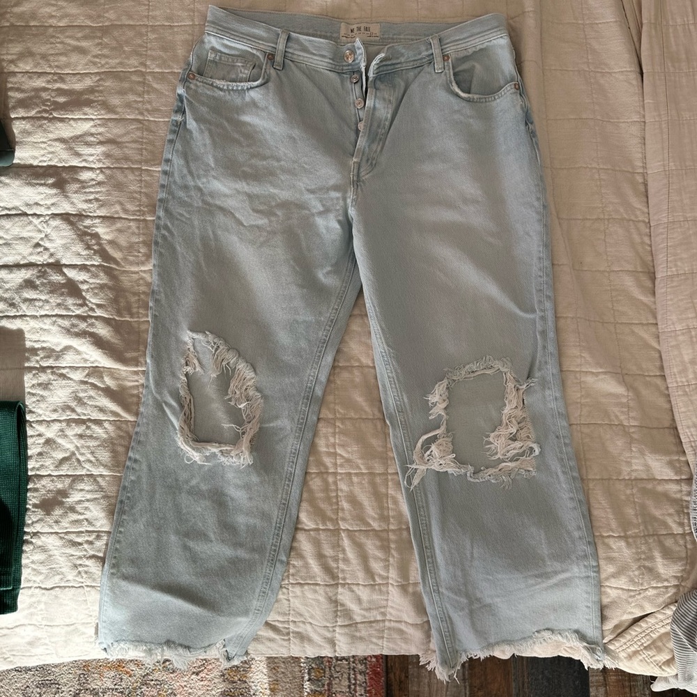 Free the people ankle jeans